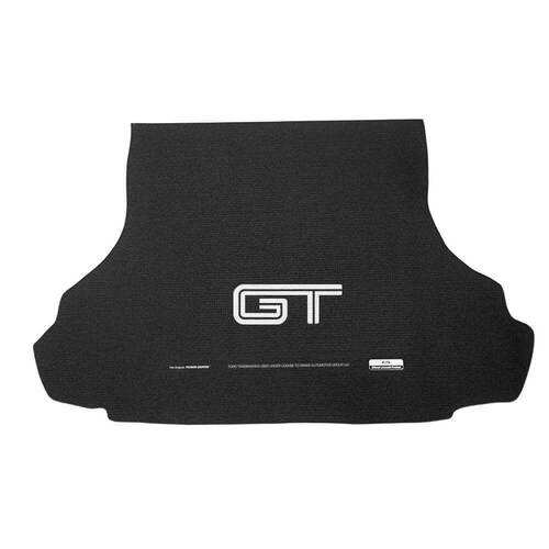Fender Gripper Trunk Mat, w/ GT Logo, 15-19 For Ford Mustang, Each