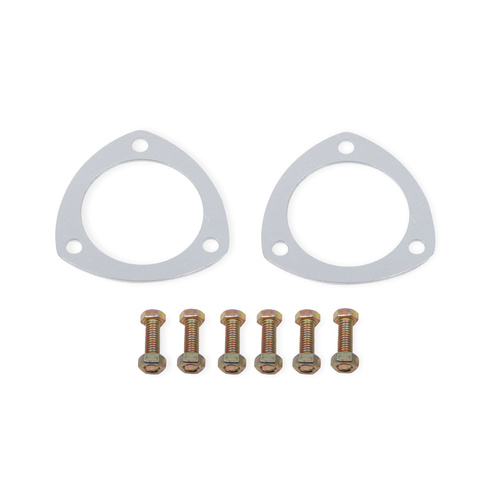 Flowtech Collector Gaskets, Aluminium, 3-Hole, 3 in. Inside Diameter, Pair