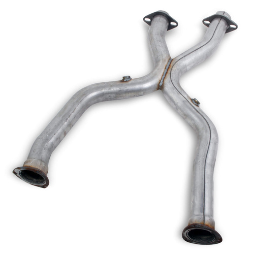 Flowtech Crossover Pipe, X-Pipe, Steel, Natural, Fits Full-Length Header, 2.5 in. Diameter, For Ford, 4.6L, Kit