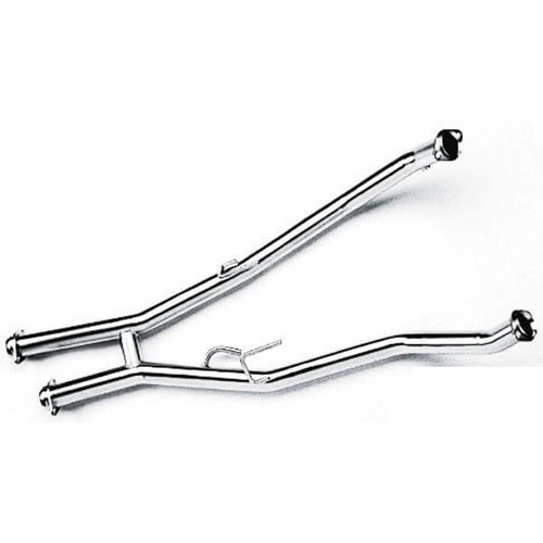 Flowtech Crossover Pipe, H-Pipe, Steel, Aluminized, Fits Shorty Header, 2.5 in. Diameter, For Ford, 5.0L, Kit