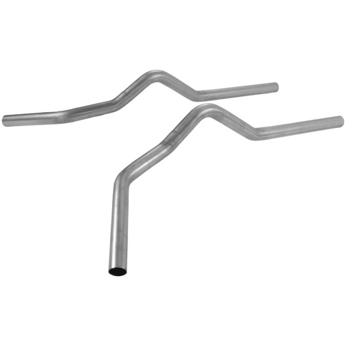 Flowmaster Exhaust, Tailpipes, Steel, Aluminized, 2.5 in. Diameter, For Chevrolet, For GMC, Pair