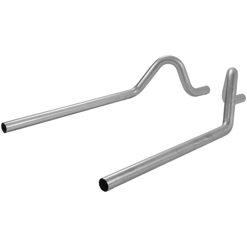 Flowmaster Exhaust, Tailpipes, Steel, Aluminized, 2.5 in. Diameter, For Chevrolet, Pair