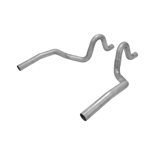 Flowmaster Exhaust, Tailpipes, Steel, Aluminized, 3 in. Diameter, For Chevrolet, For Pontiac, For Oldsmobile, For Buick, Pair