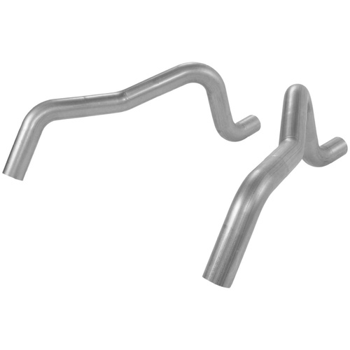 Flowmaster Exhaust, Tailpipes, Steel, Aluminized, 3 in. Diameter, For Chevrolet, For Pontiac, Pair
