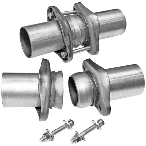 Flowmaster Exhaust Ball and Socket Flange, Steel, 2.50 in. I.D. Collector, 2.50 in. I.D. Pipe, Kit