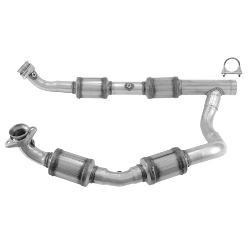 Flowmaster Catalytic Converter, 3-way Style, Stainless Steel Case, Ceramic Substrate, For Ford, 5.4L, Each