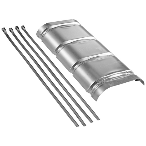 Flowmaster Heat Shield, for 70 Series Big Block Mufflers, 22 in. x 10 in., Each