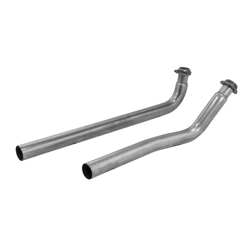 Flowmaster Intermediate Pipes, Exhaust, Stainless Steel, Natural, 2.50 in. O.D., For Chevrolet, Pair