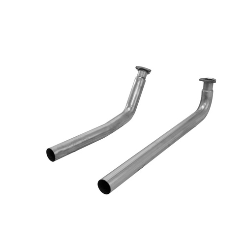 Flowmaster Intermediate Pipes, Exhaust, Stainless Steel, Natural, 2.50 in. O.D., For Chevrolet, Pair