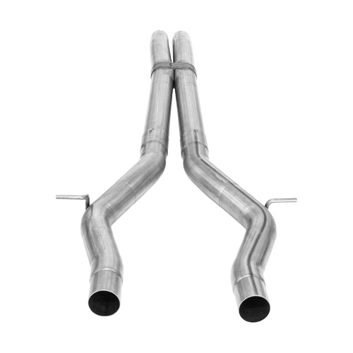 Flowmaster Exhaust Crossover Pipe, Scavenger X-Pipe, Stainless Steel, Polished, 3.00 in. Diameter, For Chevrolet, 6.2L, Kit