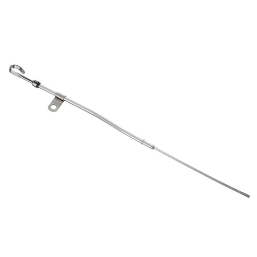 Ford Performance Parts Dipstick with Tube, Engine, Steel, Chrome, For Ford, Small Block Windsor, Each