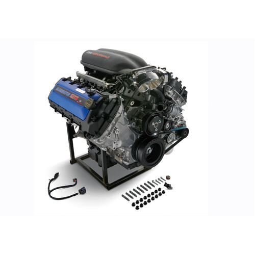 Ford Performance Crate Engine, Aluminator 5.2 XS, Long Block, 580HP, Assembled, Internal Balance, Aluminum Cylinder Heads, Ford, 5.2L Modular, Each