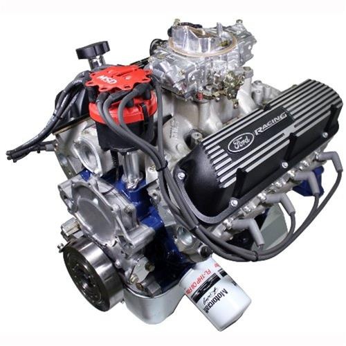 Ford Performance Parts Crate Engine SB For Ford 347ci, X2347 Street Cruiser, Dressed, Aluminium X2 Heads, Roller Camshaft, Front Sump Oil Pan, For For