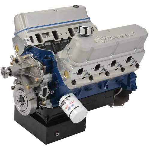 Ford Performance Parts Crate Engine, SB For Ford Long Block, 460 CID, 575 hp, Aluminium Heads, Front Sump Pan, Each