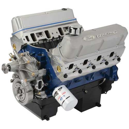 Ford Performance Parts Crate Engine, Crate Engine, Long Block, 460 CID, 575 hp, Small Block, Aluminum Heads, Rear Sump Pan, Each