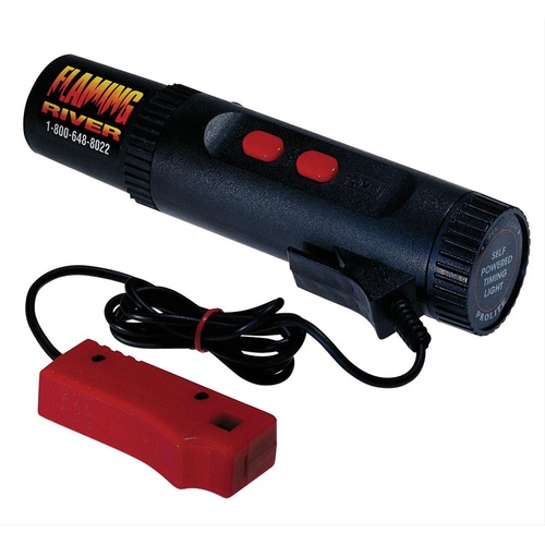 Flaming River Timing Light, Self-powered Timing Light 20 ft Lead, Each