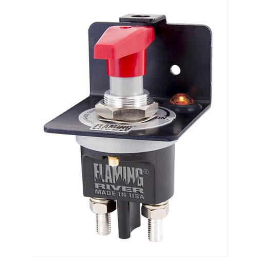 Flaming River Battery Disconnect, The Big Switch 500 With Lockout Bracket with LED, Each