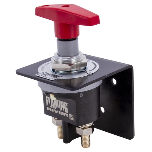 Flaming River Battery Disconnect Switch, Rotary, 500 Continuous Amps Rating, Each
