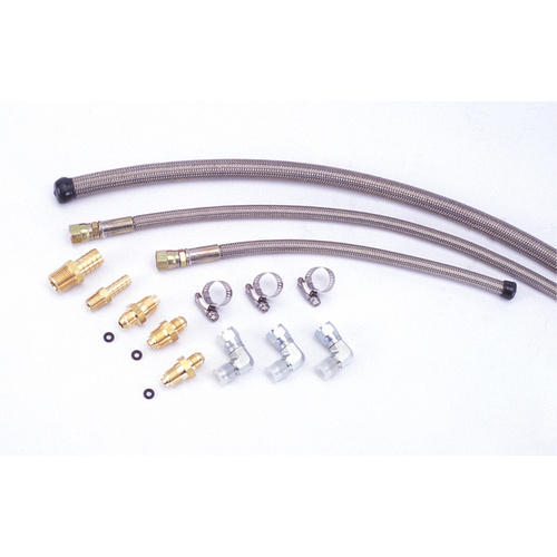 Flaming River Hose Access, Stainless Steel Hose Kit