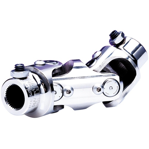 Flaming River U-Joint, Double Steering, 9/16 in. 26 Spline x 3/4 in. DD Polished, Each