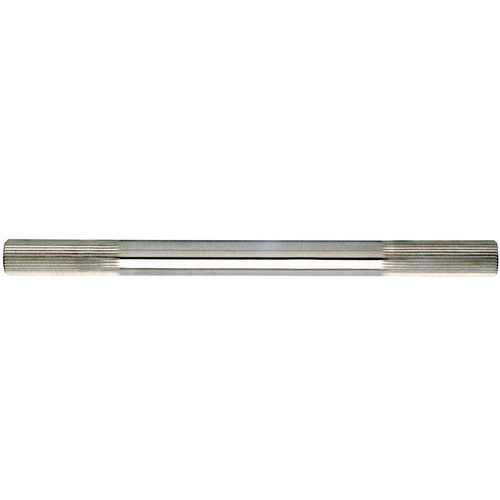 Flaming River Shaft, Spline Both Ends Stainless Steel Polished 10in. 3/4in. -36