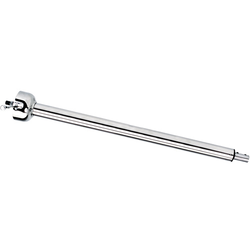 Flaming River Roadster Straight Column, 30 in. Pol. Stainless in.Bullet in. w/ GM Wiring & 3/4-36 in. Spline, Each