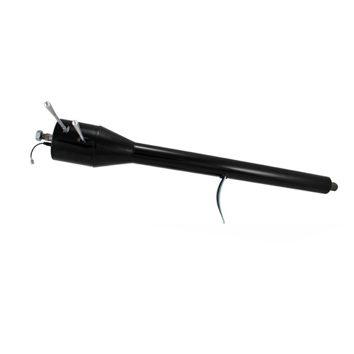 Flaming River Steering Column, Tilt, Steel, 1 3/4 Dia., 28 Length 1 DD, Black Powdercoat, Each