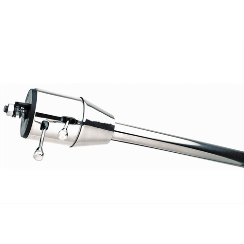 Flaming River Steering Column, Tilt, Floorshift Corvette 67-68 1-1/2 dia Polished Stainless, Each