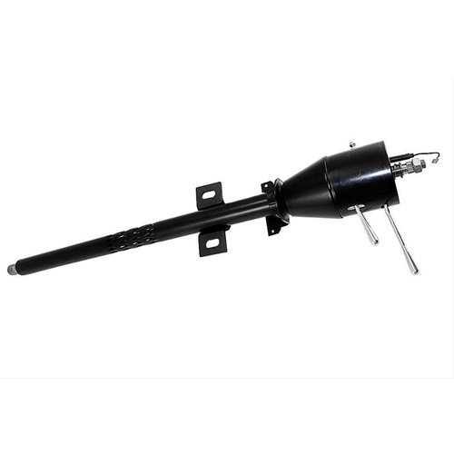 Flaming River Steering Column, Tilt, 1967-1968 Corvette Black w/ CWL when using FR Adapter, Each