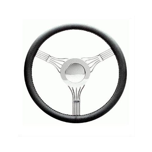 Flaming River Steering Wheel, Banjo Steering Wheel Black Horn Included, Each