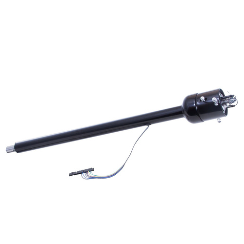 Flaming River Steering Column, Tilt, Bella Tilt Roadster Custom Length Black Powdercoat Non-Returnable, Each