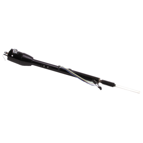 Flaming River Steering Column, Tilt, Mopar 1970-76 A-Body MF w/o Slip Shaft and U-Joint Black Powdercoat, Each