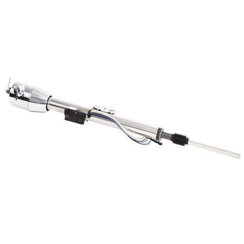 Flaming River Steering Column, Tilt, Mopar 1970-76 A-Body MF w/o Slip Shaft and U-Joint Polished Stainless, Each