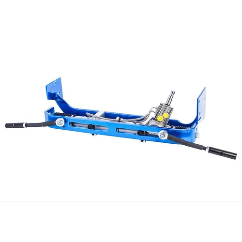 Flaming River Rack and Pinion, Road Race Mustang Power R/P Cradle w/ Travel Bar No Column, Kit