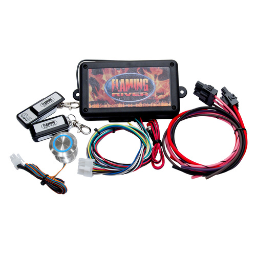 Flaming River Programmable Keyless Ignition - Dash Mount