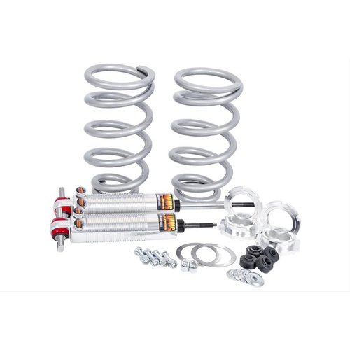 Flaming River Coilover Shock, Dual Adjustable, Aluminium, Front, Stud/Tbar-P/ 450LB, LRG