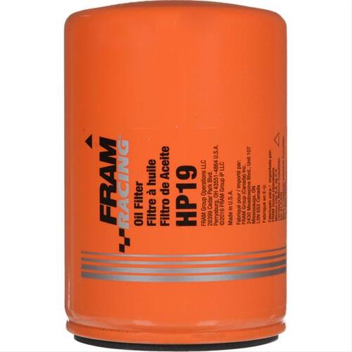 Fram Oil Filter, Z928, HP Series, Ford Falcon FGX, Mustang 5.0L Coyote, 22mm x 1.5 Thread Size, Each