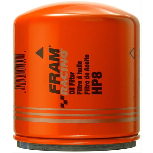 Fram Oil Filter, Z40, HP Series Fram  SB/BB Chev Short 13/16-16 in. Thread, 4.010 in. High, Each