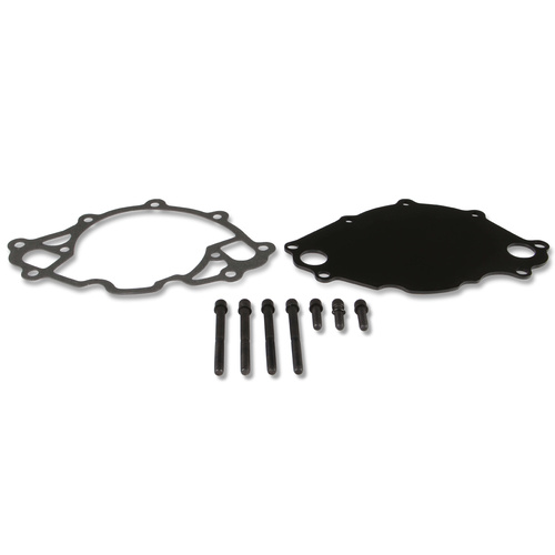 Frostbite Water Pump Backing Plate, Aluminium, Natural, For Ford, Small Block, Each
