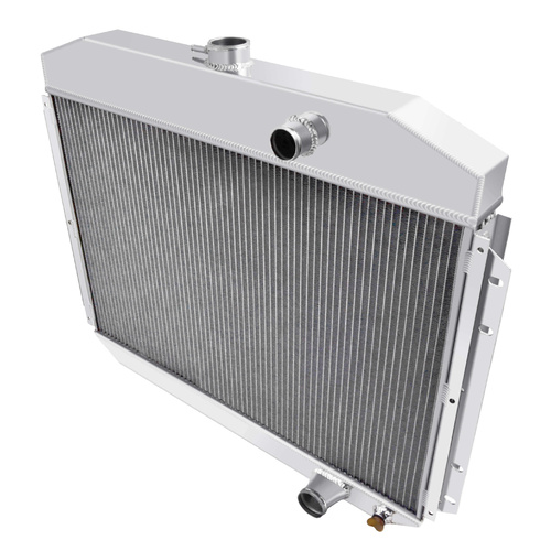 Frostbite Radiator, 2 Row, 24-1/2 x 30-1/4 Overall Dimension, 1.57 in. Core Thickness, 1961-1964 For Ford, Each
