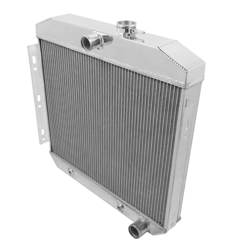 Frostbite Radiator, 4 Row, 24-1/4 x 30-1/4 Overall Dimension, 2.76 in. Core Thickness, 1961-1964 For Ford, Each