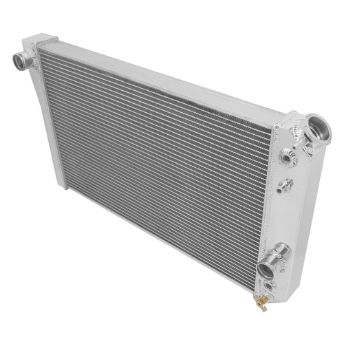 Frostbite Radiator, Cross Flow, 2 Row, 16-3/8 in. x 29-1/8 in. Overall Dimension, 1.57 in. Core Thickness, 1984-1990 Corvette (all engines), Each