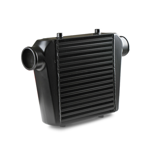 Frostbite Intercooler, Aluminium, Black, 18.1 in. Width, 13 in. Height, 3 in. Depth, Universal, Each