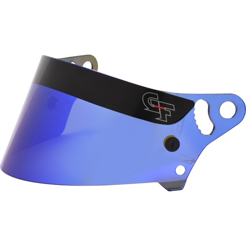 G-Force Helmet Shield, Mirror Blue, Each