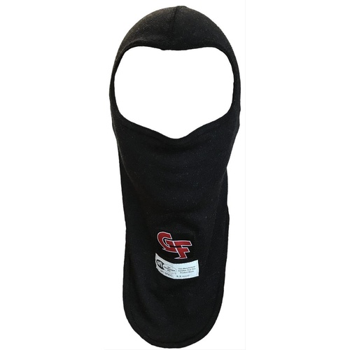 G-Force Head Sock, Nomex, Single Eyehole Opening, Double Layer, Black, Each