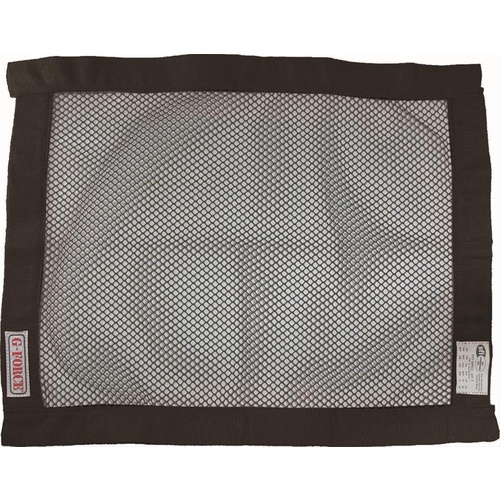 G-Force Window Net, Mesh, Rectangle, 22 in. x 18 in. tall, Black, Each