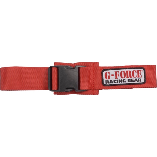 G-Force Torso Harness, Quick Release, Adjusts 20 In.-64 In., For Bucket Style Seats, Red, Each