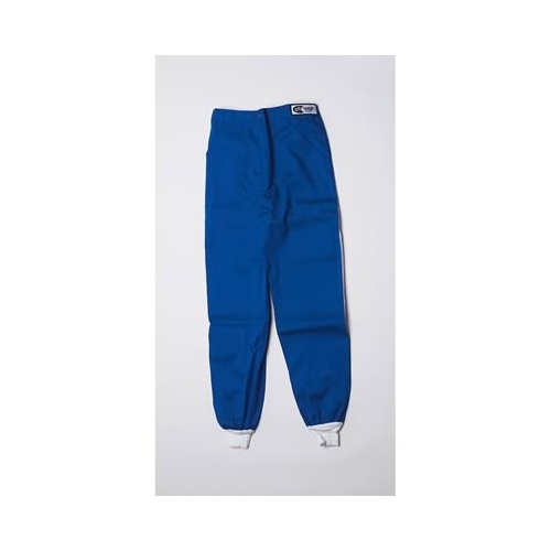 G-Force Driving Pants, Single Layer, Fire-Retardant Cotton, 2X-Large, Blue, Each