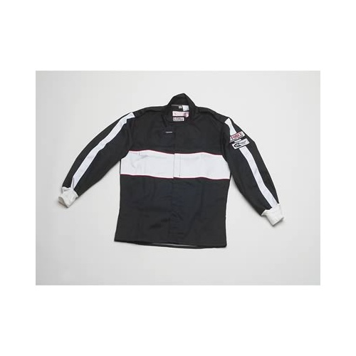 G-Force Driving Jacket, GF505, Triple Layer, Fire-Retardant Cotton, Large, Black, Each