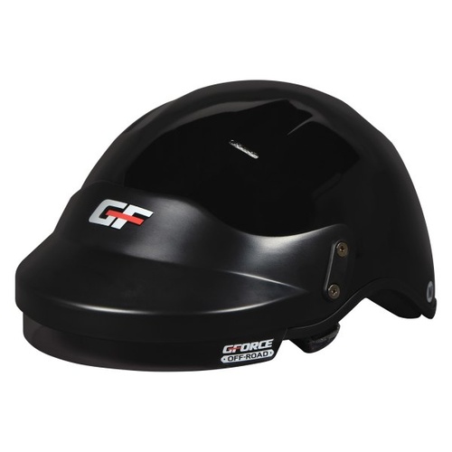 G-Force Half Helmet, Pro Force UTV, XL, Nylon Liner, Black, Each